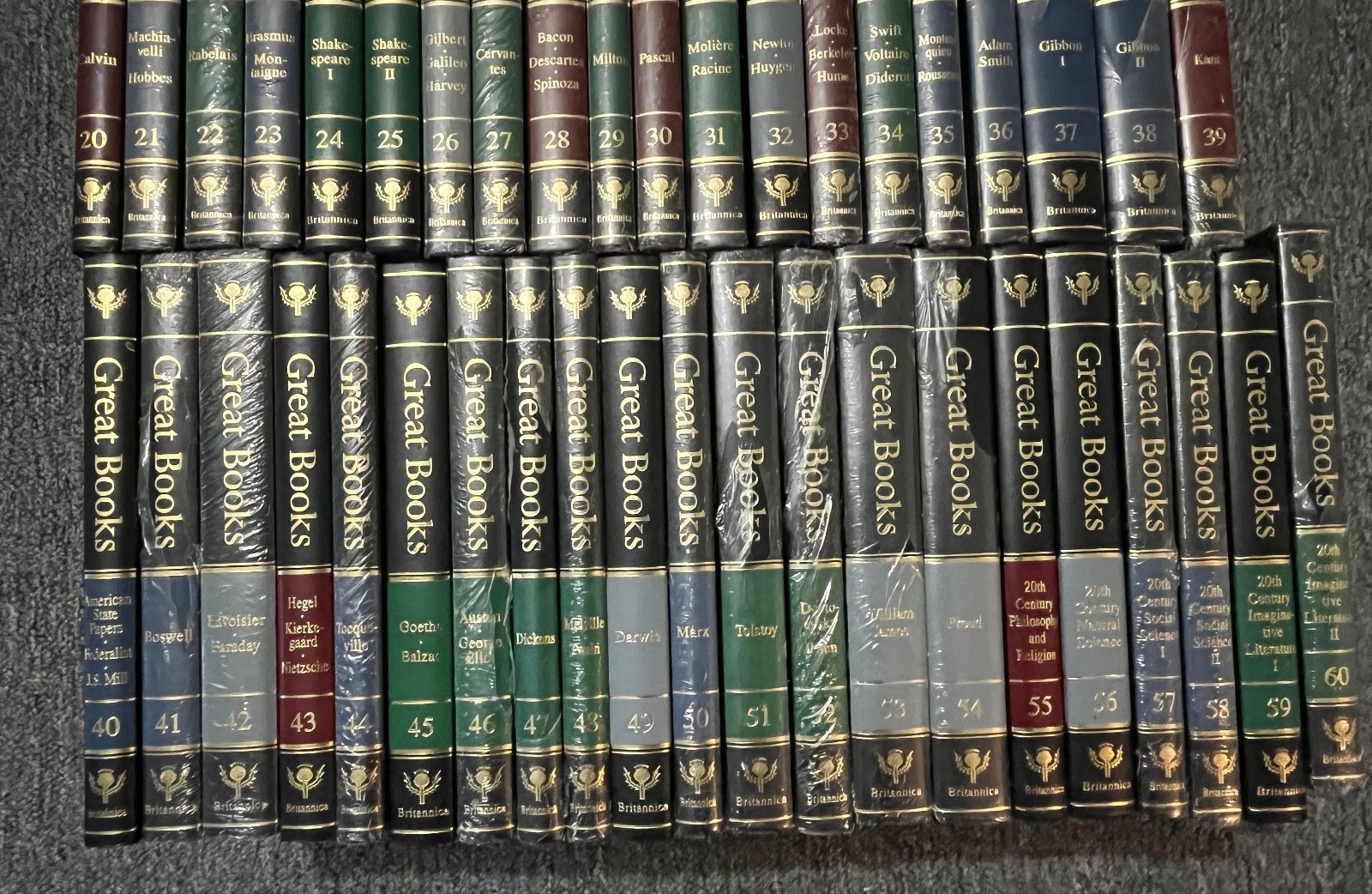 Great Books of the Western World 60 Complete Vol Set Britannica 2005 Some Sealed