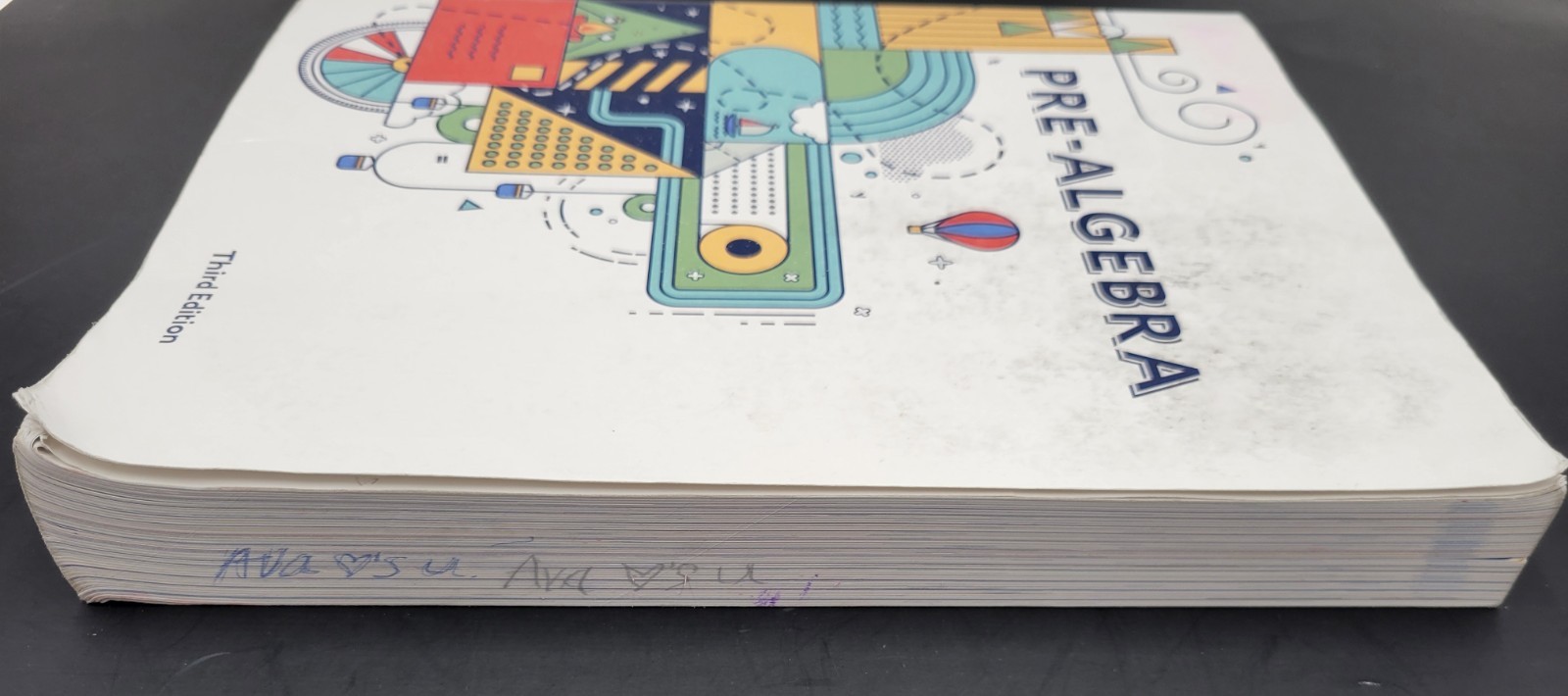 BJU Press Pre-Algebra Student Edition 3rd Edition 525089-03-04 PB 2023 Used-GOOD