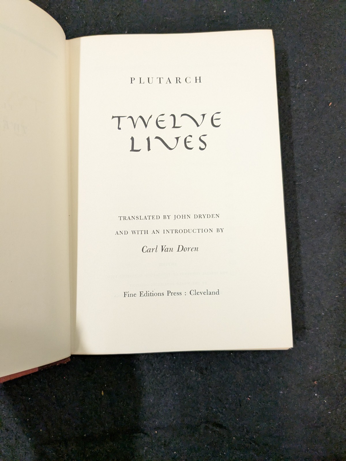 Fine Editions Press Collection Set Of 6 Books Literature Lot