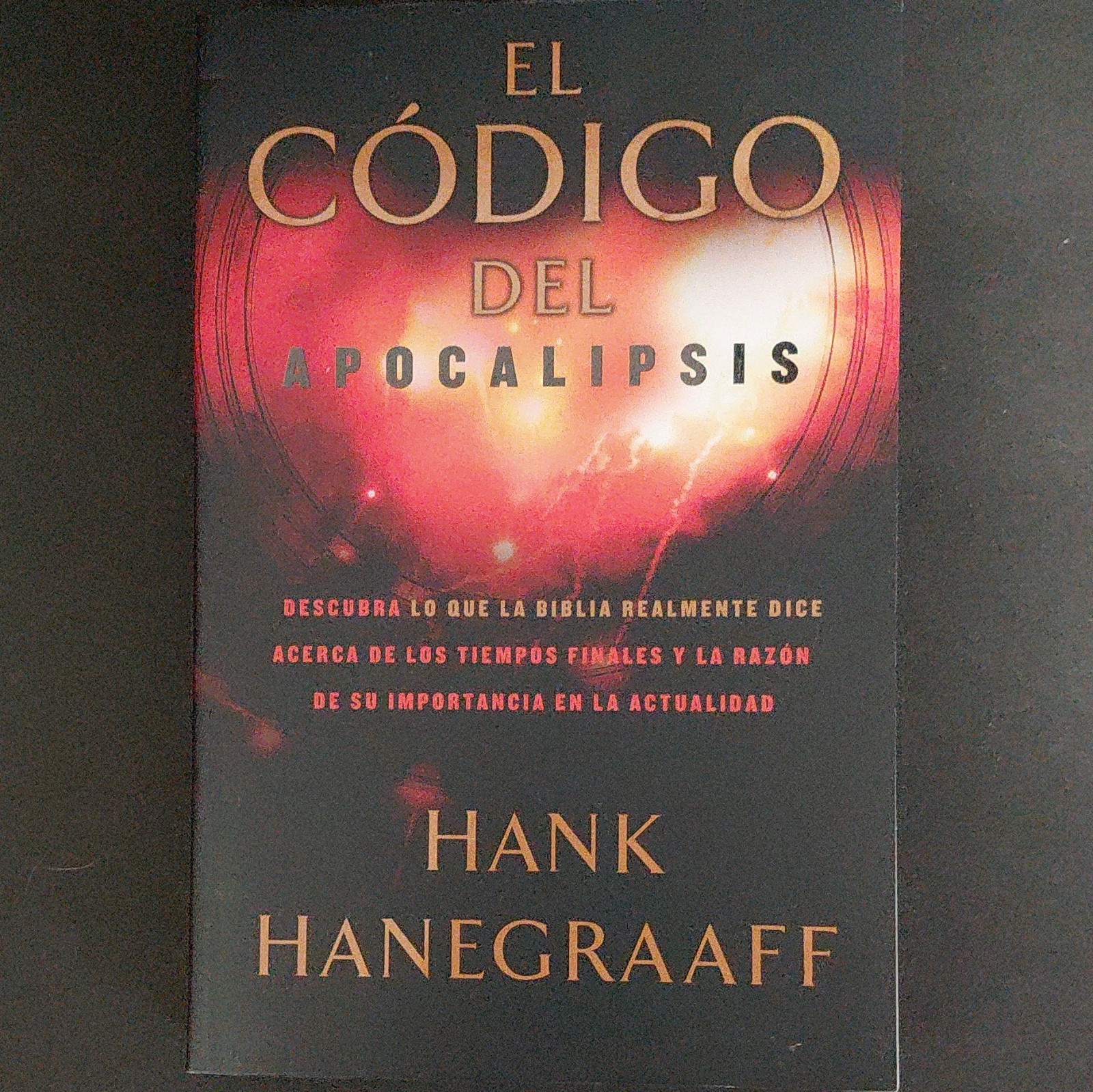 Libro Del CODIGO DEL APOCALIPSIS,NUEVO.