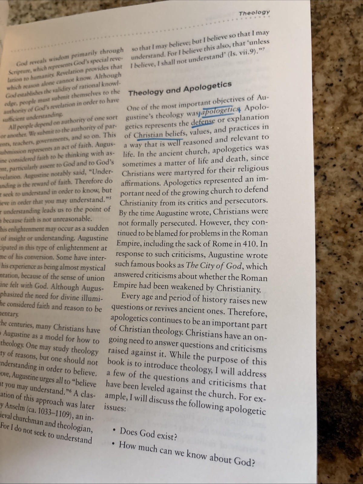 An Exploration of Christian Theology: 2020 Baker Academic Paperback Don Thorsen