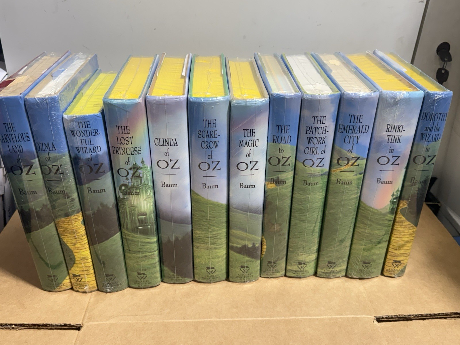 CHARLES WINTHROPE & SONS The Wizard of Oz L Frank Baum 12 of 15 Set SEALED NEW