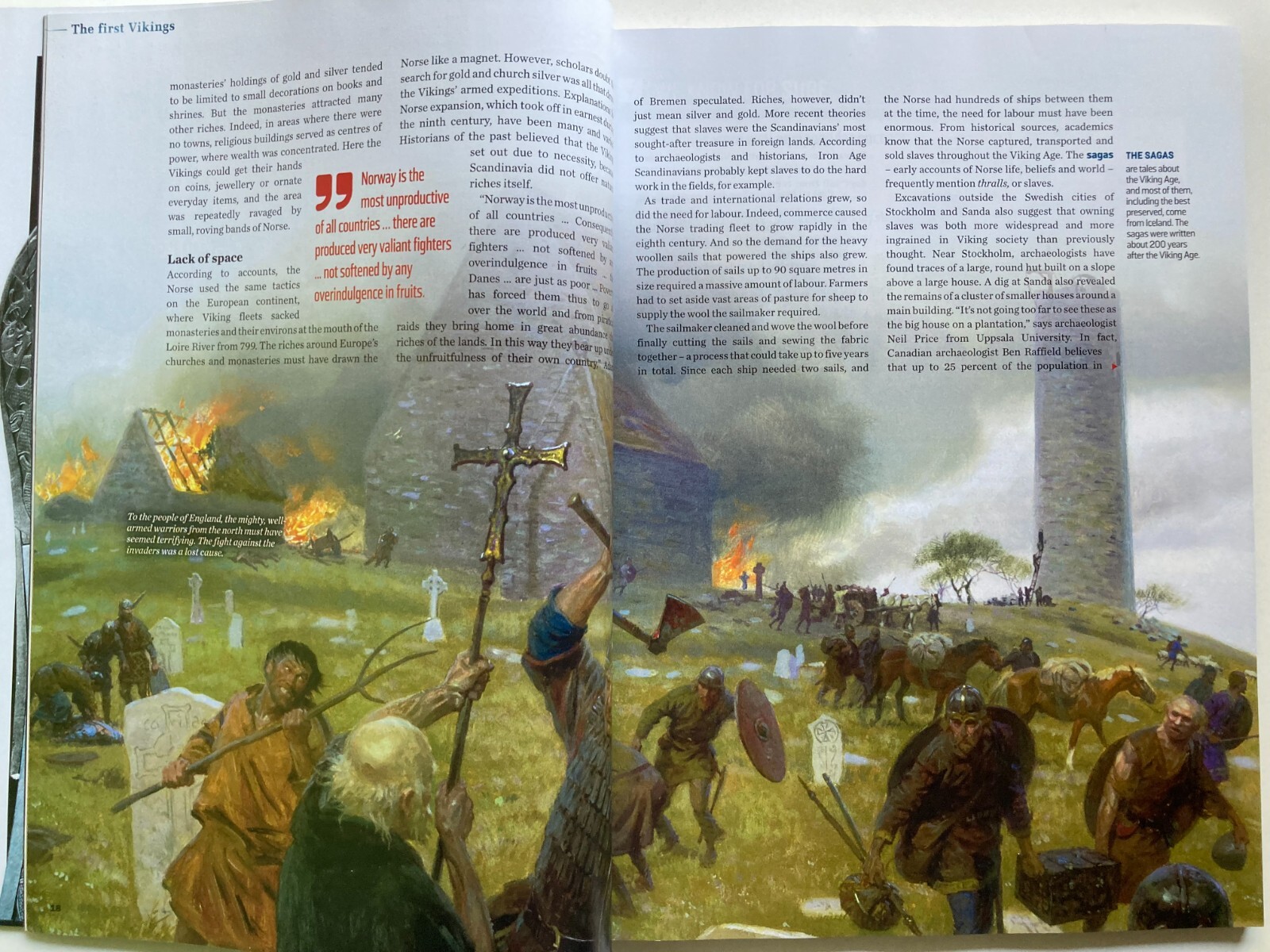THE MIGHTY VIKINGS 2023 INSIDE HISTORY DELUXE EDITION Magazine 180 Pages / NEW