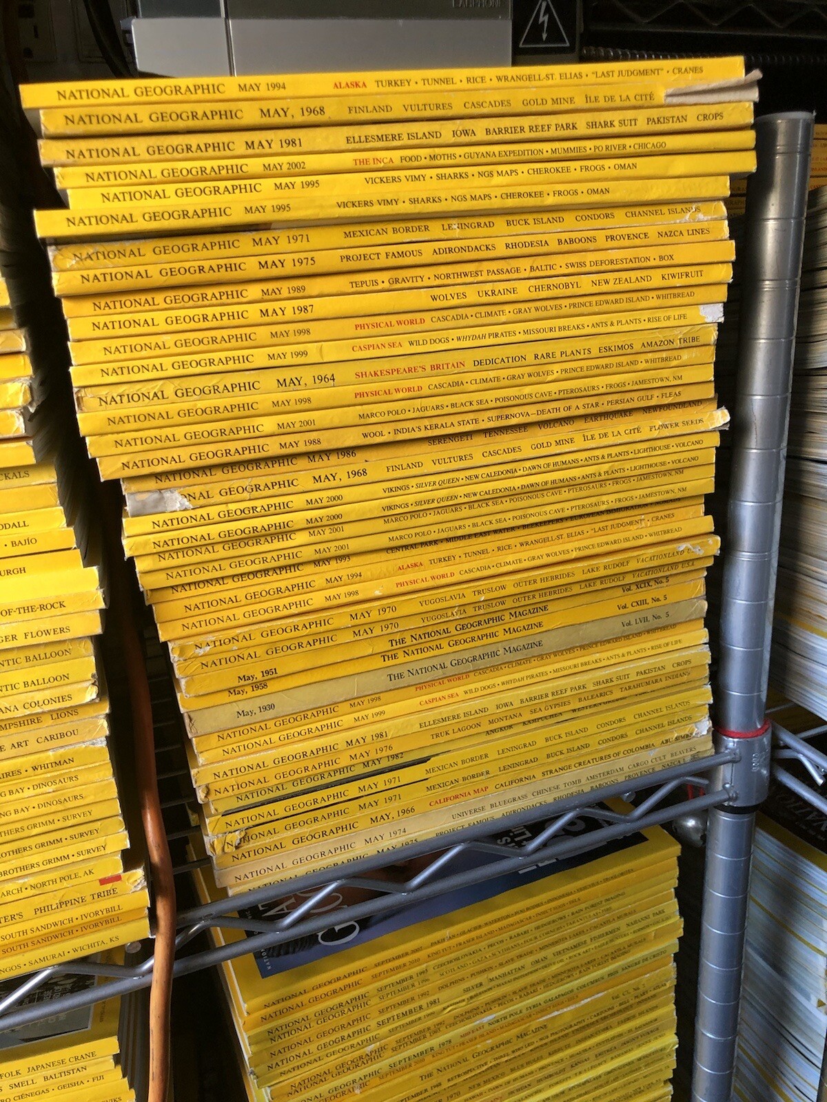 Lot of 5 National Geographic Magazine Year 1930s-2020s Random PICK No duplicates