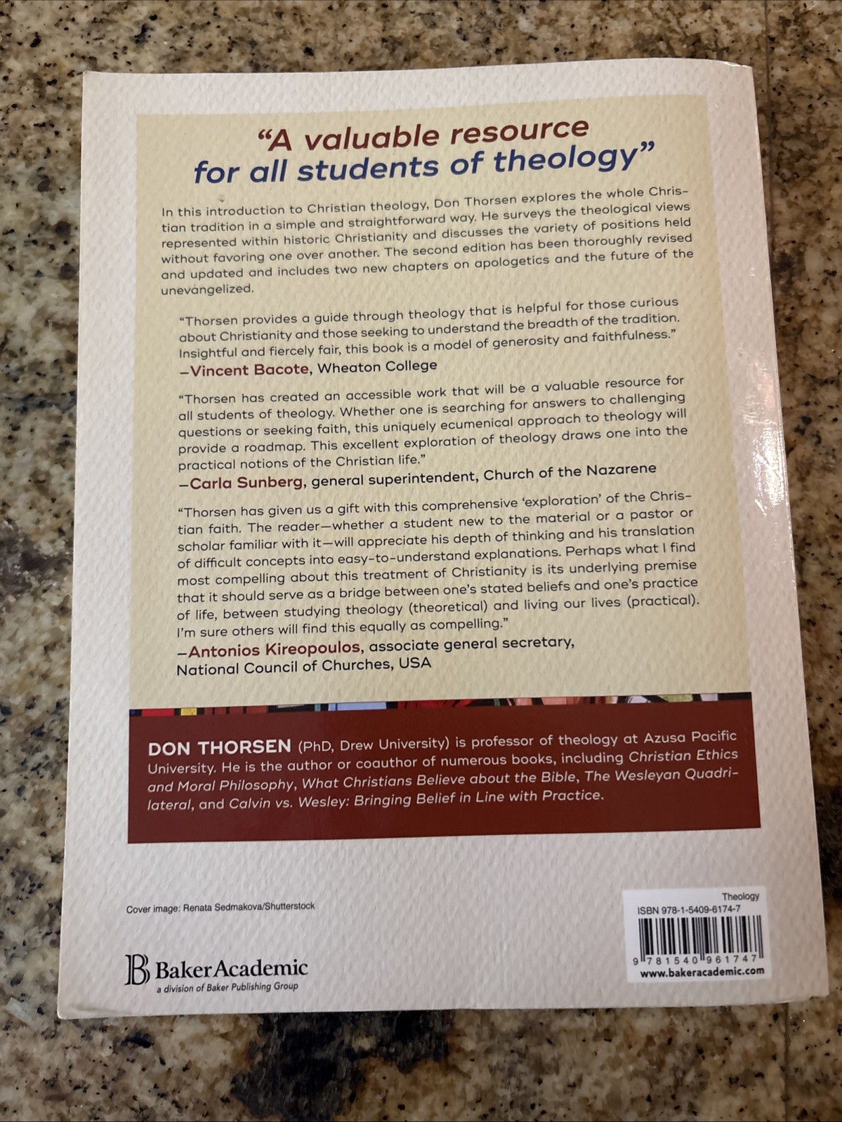 An Exploration of Christian Theology: 2020 Baker Academic Paperback Don Thorsen