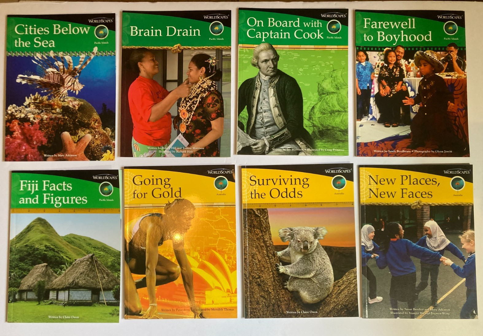 lot WORLDSCAPES eta cuisenaire WORLD SCAPES India ACTIC china AFRICA Lot of 31
