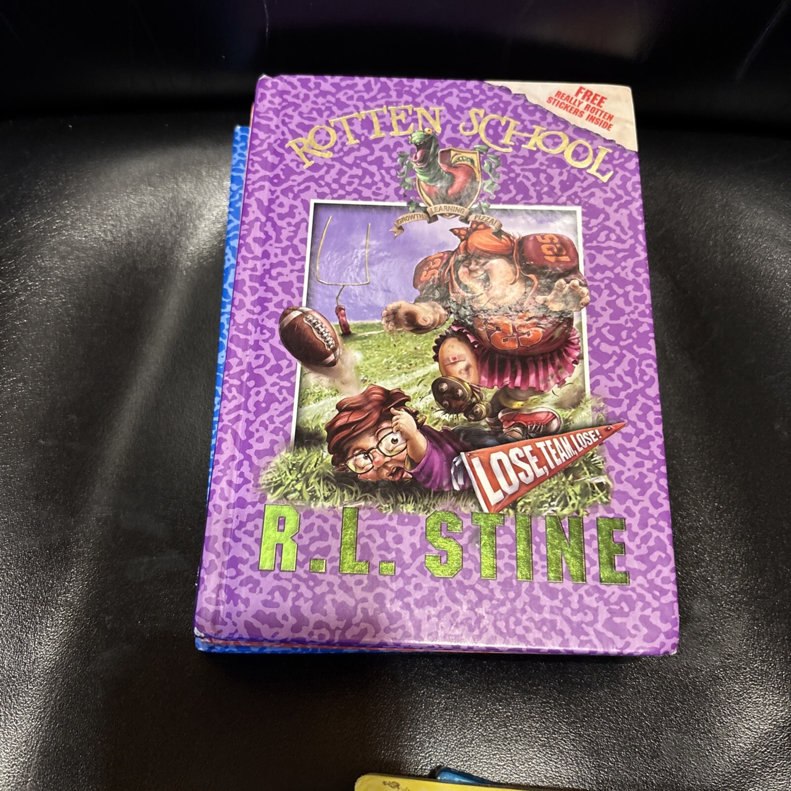 R.L. Stine Rotten School Book Lot 2 3 4 5 6 Hardcover