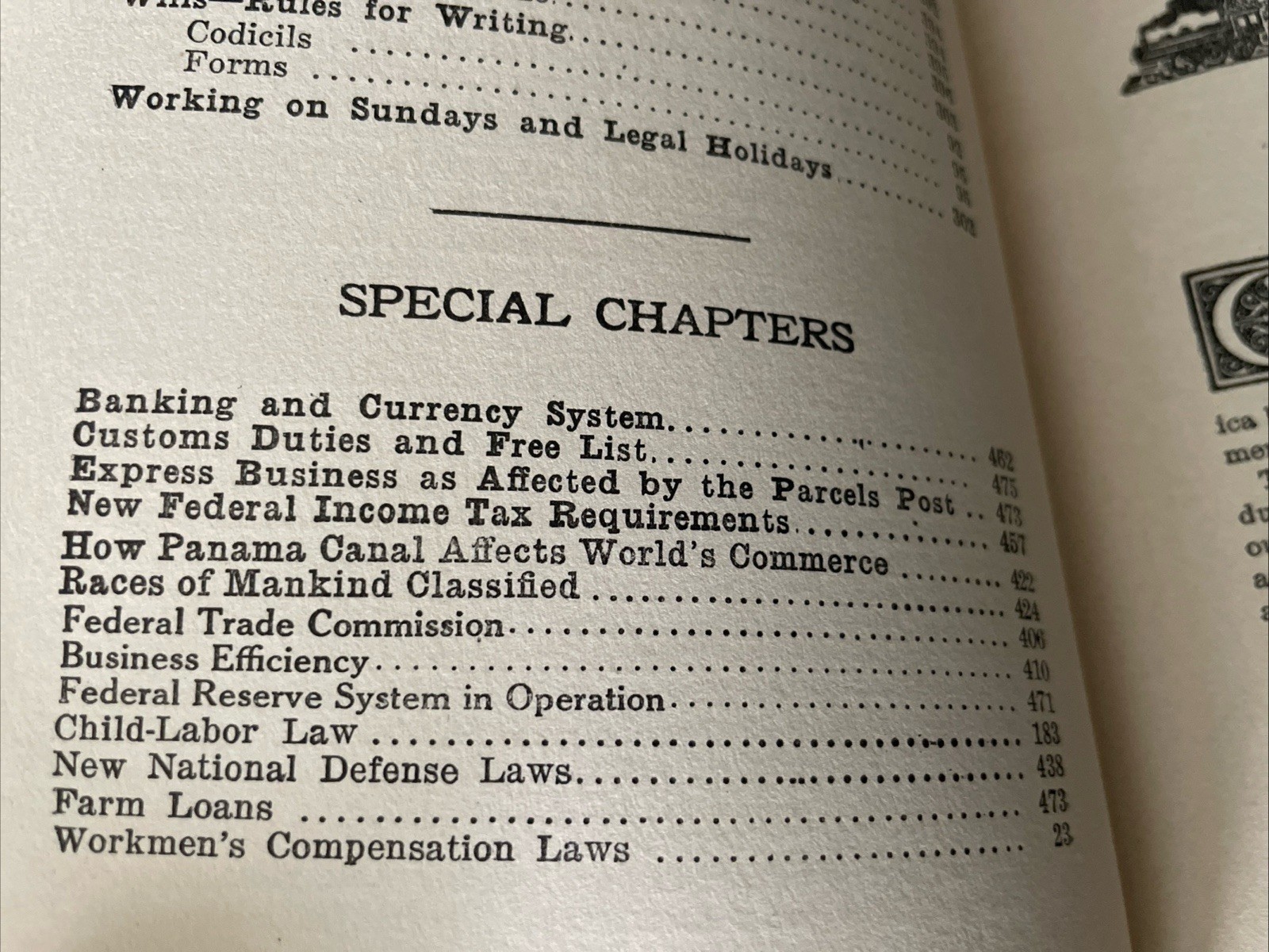 1917 “New Standard American Business Guide” by E. T. Roe Faux Leather Bound Book