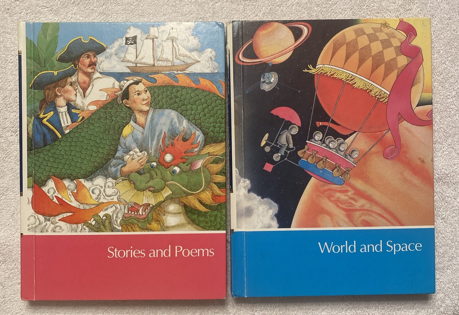 Childcraft How and Why Library Lot Of 7 Hardcover Volumes 2,3,4,7,8,14,15. 1988