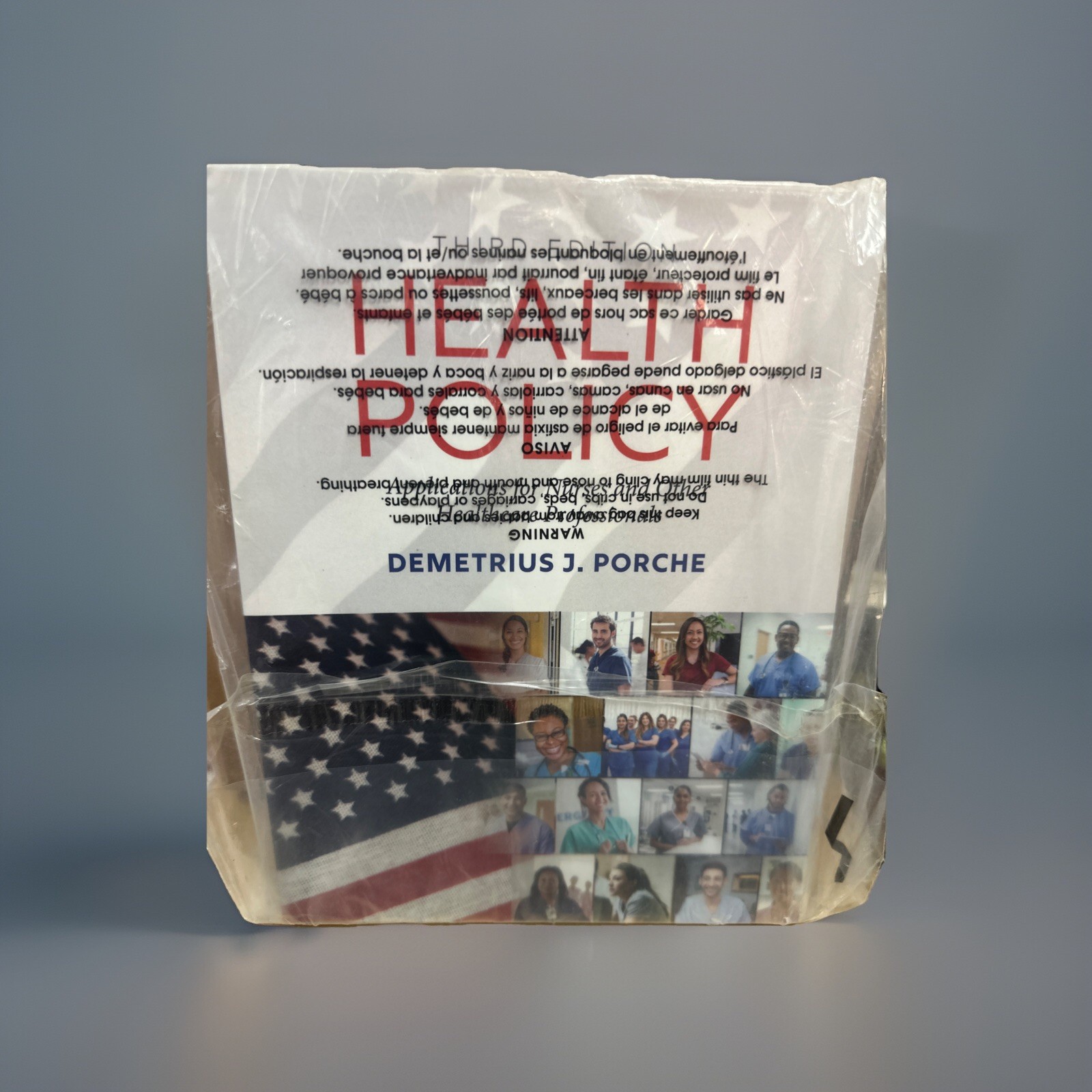 Health Policy: Applications for – Paperback, by Porche Dr. Demetrius – NEW