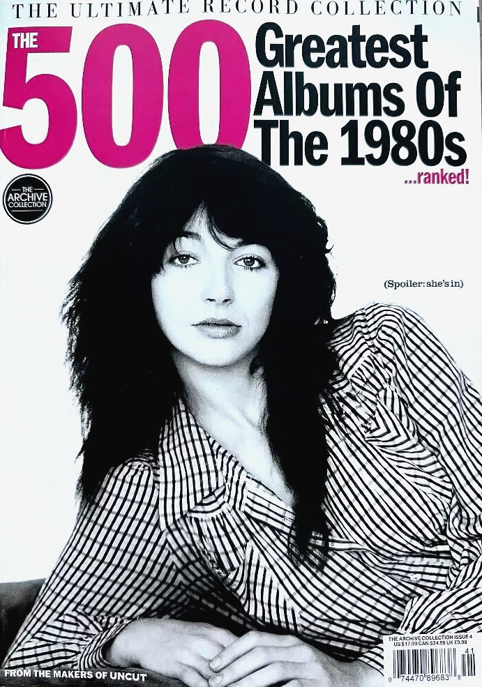 UNCUT MAGAZINE 2024 | THE 500 GREATEST ALBUMS OF THE 1980s | KATE BUSH