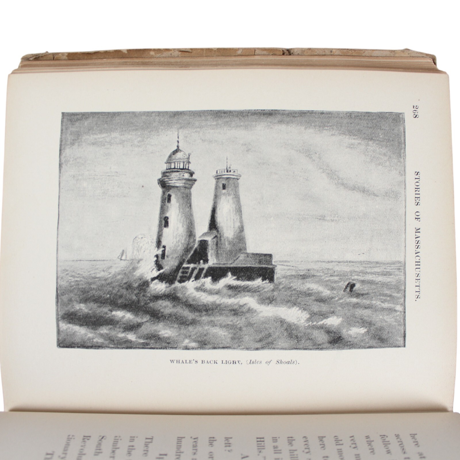 1892 MASSACHUSETTS HISTORY VICTORIAN Children’s Americana Illustrated Colonial