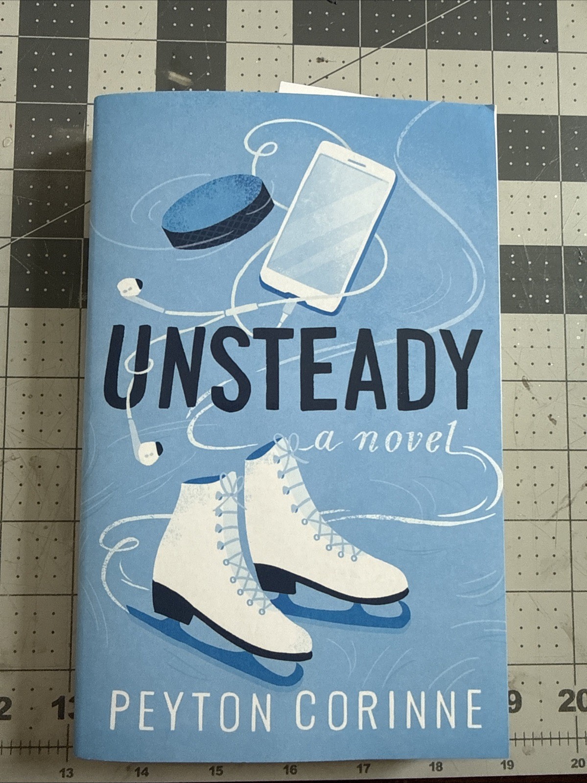 Unsteady : A Novel by Peyton Corinne (2024, Trade Paperback) -Signed Bookplate