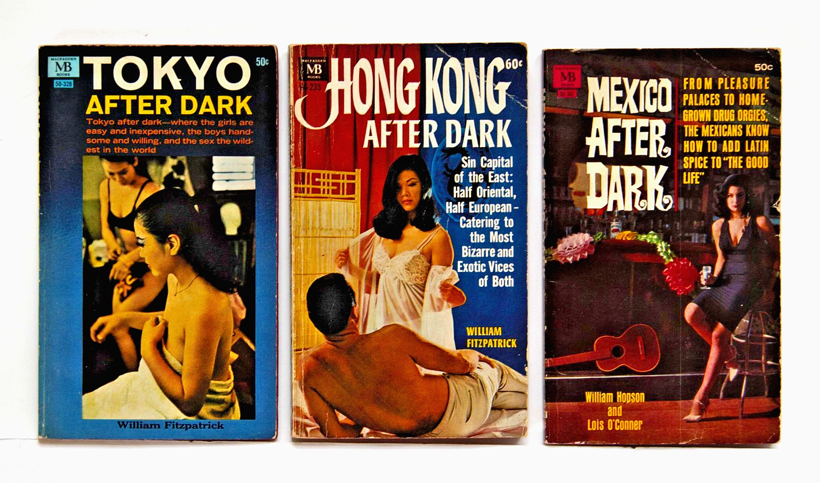 Vintage AFTER DARK SERIES Sleaze Paperback Adult Pulp / Erotica 1960s
