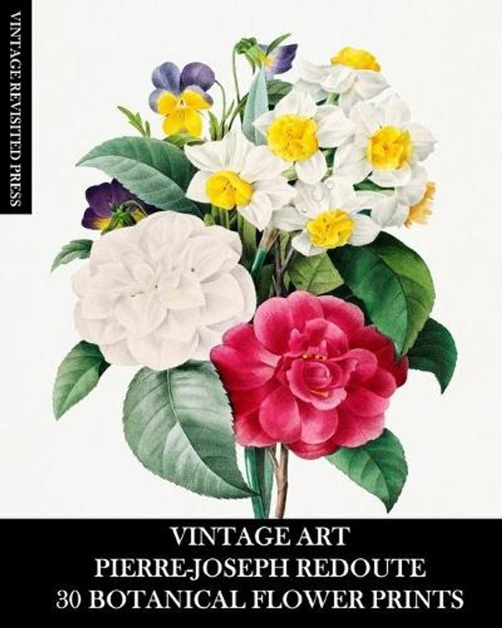 Vintage Art: Pierre-Joseph Redoute: 30 Botanical Flower Prints: Flora Ephemera f