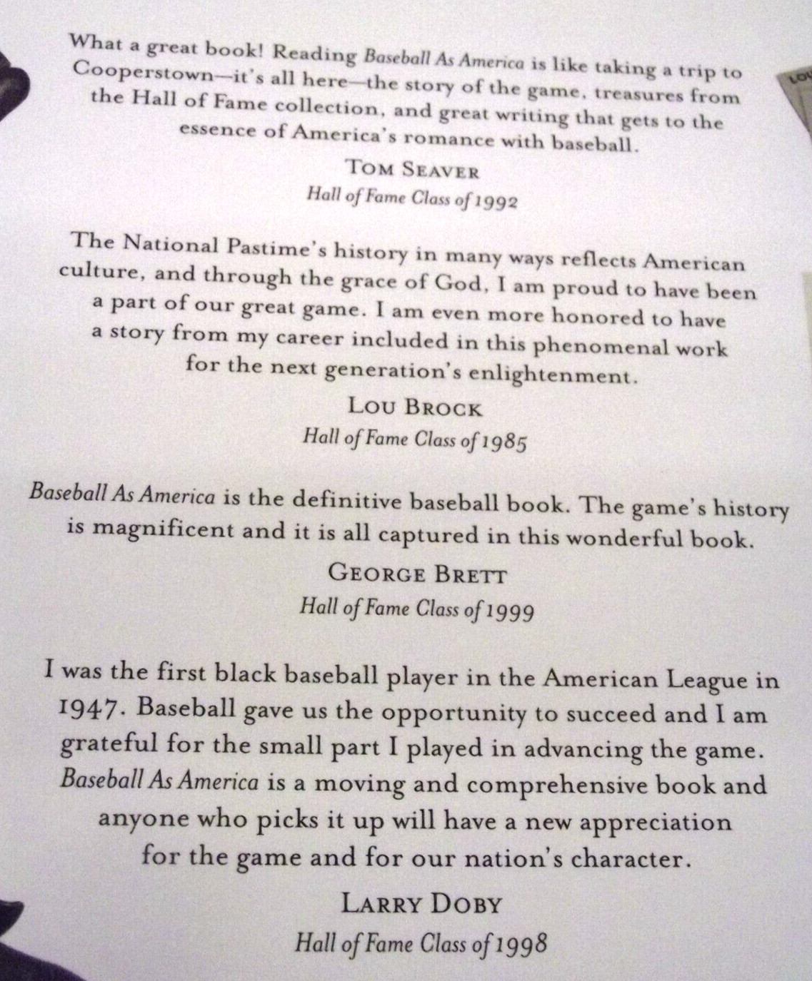 New 2002 Baseball As America BIG Picture Book 320 Pages Premium Cover Natl Geogr