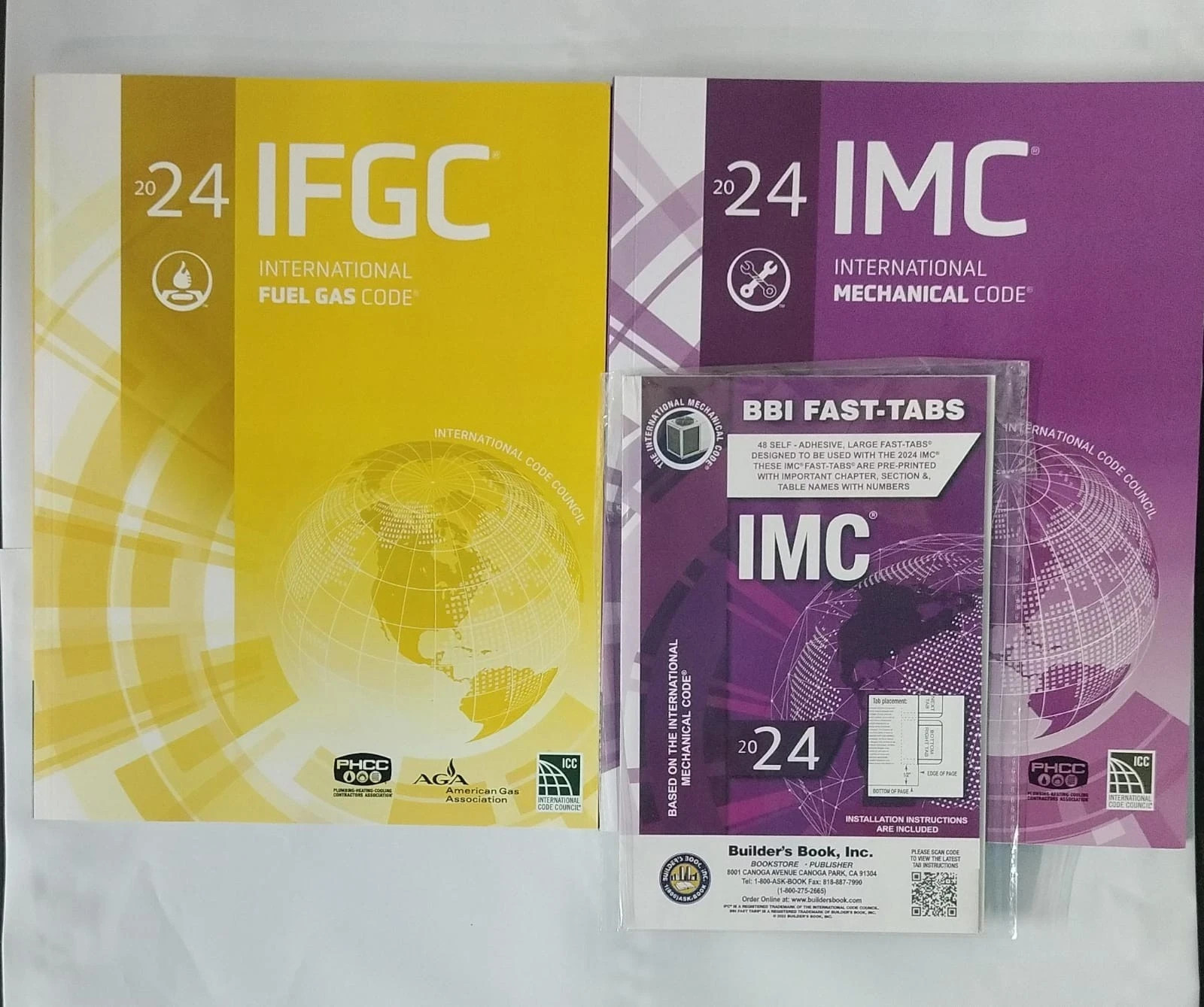 2024 IFGC International Fuel Gas Code & IMC Mechanical Code with tab