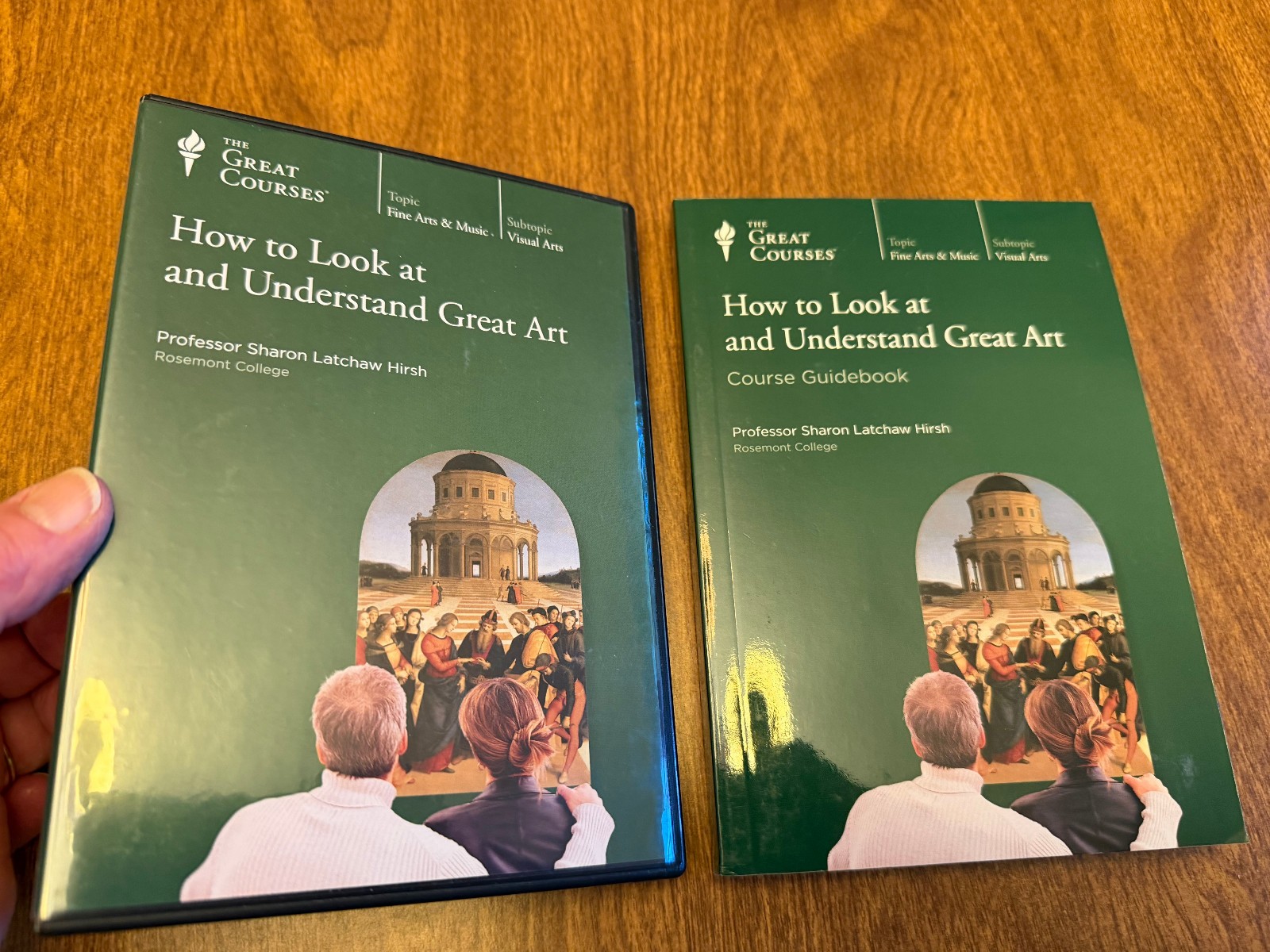 The Great Courses:Fine Art & Music-Renaissance, Dutch Masters, Museums w/DVDs
