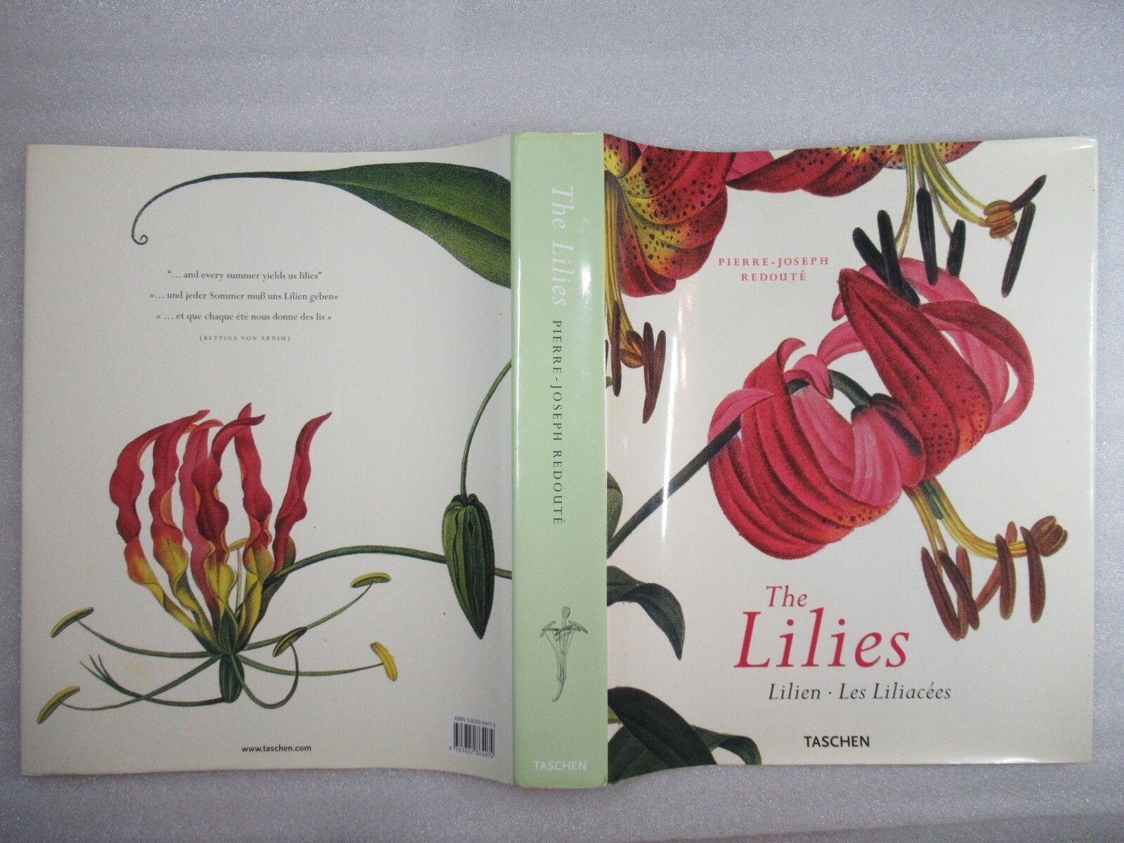 THE LILIES – Pierre-Joseph Redoute 1759-1840 – Taschen 2000 HB-DJ