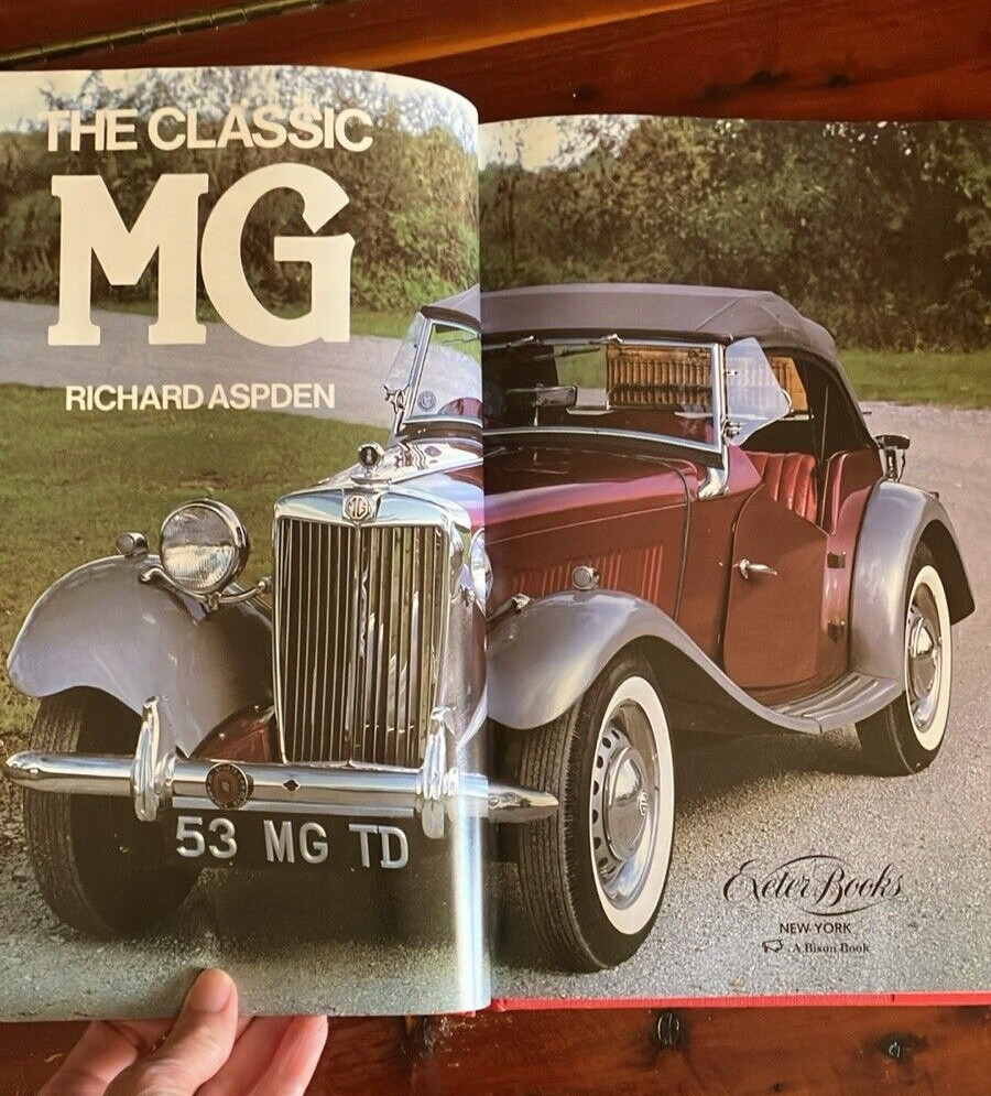 The Classic MG Sports Car History Book 1930s to 1980s Design & Heritage 1986