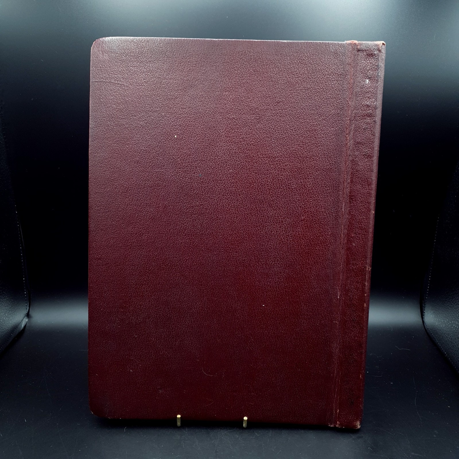 1958 Physics Student Notes College Art & Tech Leather Bound Reusable Book Large