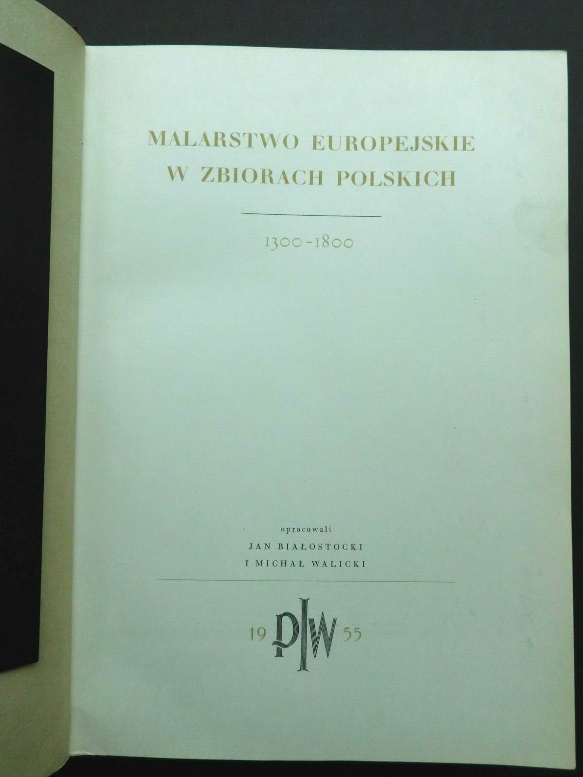 Oversize European paintings in Polish Museums 1955 MALARSTWO POLSKICH 560 pages
