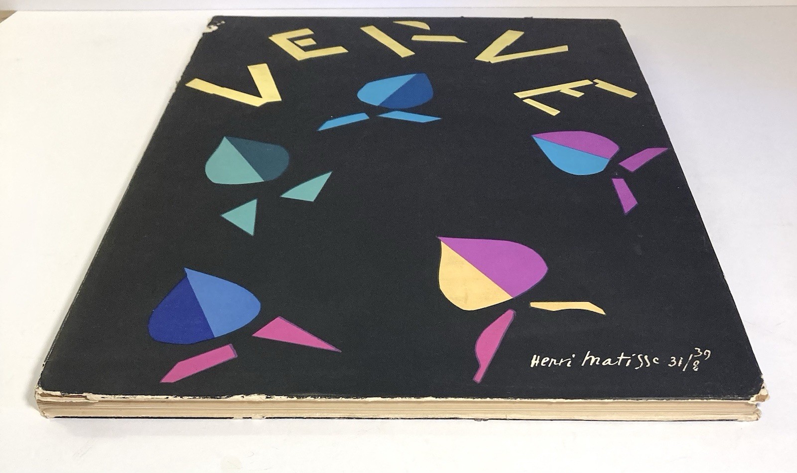 VERVE Reveue Artistique et Littéraire N° 8 Vol. II MATISSE MIRÓ BONARD BRAQUE