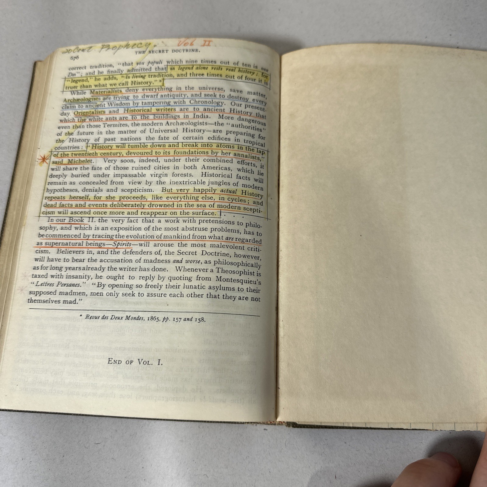 The Secret Doctrine HP Blavatsky 1888 First Edition Theosophy Book RARE Occult