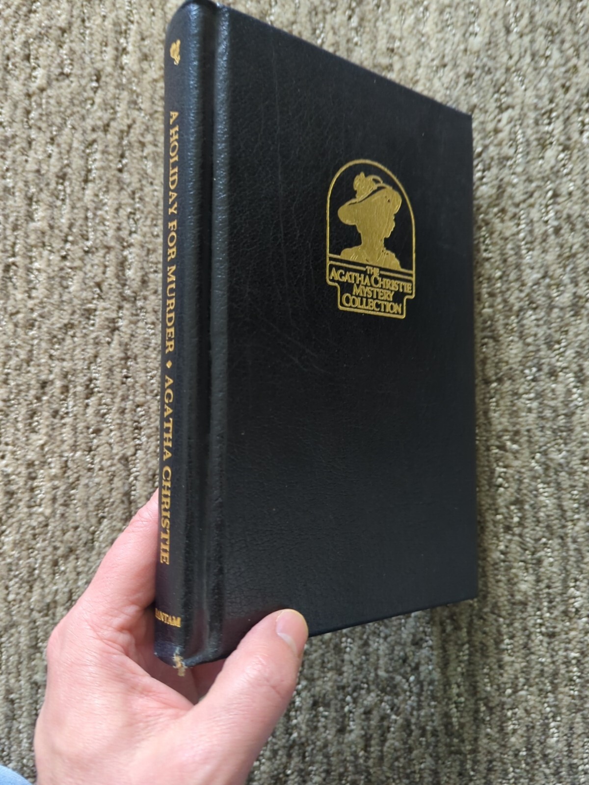 A Holiday for Murder Agatha Christie Mystery Collection Deluxe Leather Rare