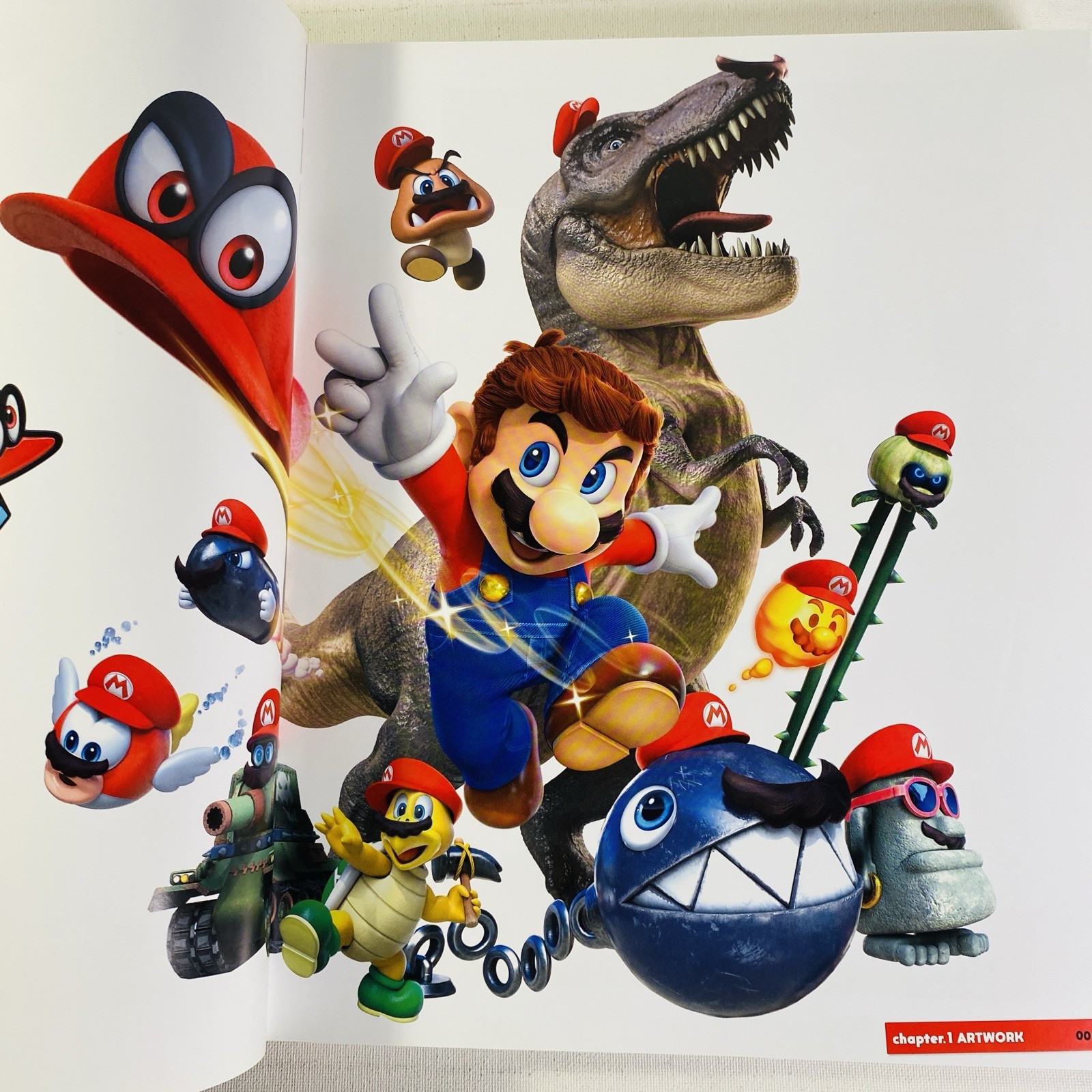 Nintendo The Art of Super Mario Odyssey Art Book Hardcover 2019 FIRST EDITION