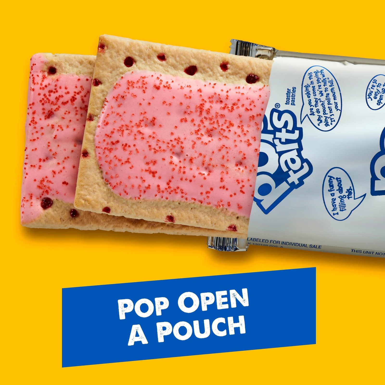 Pop-Tarts Toaster Pastries, Breakfast Foods, 12 Count (20.3 oz) (Pack of 1)