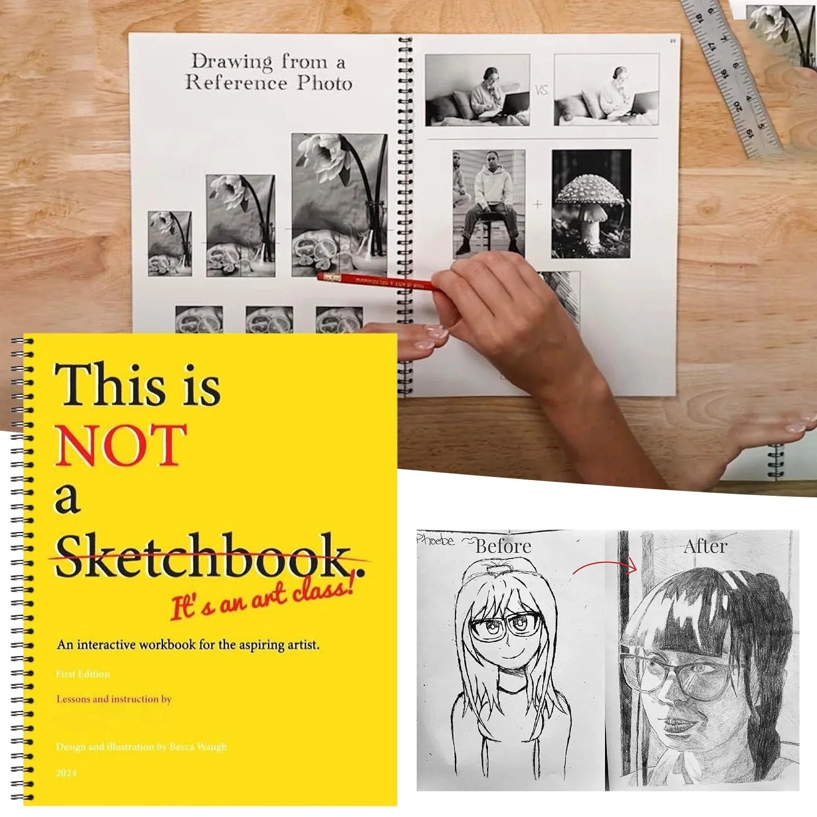 This is Not a Sketchbook Cross-Border Bestseller Interactive Drawing & Coloring