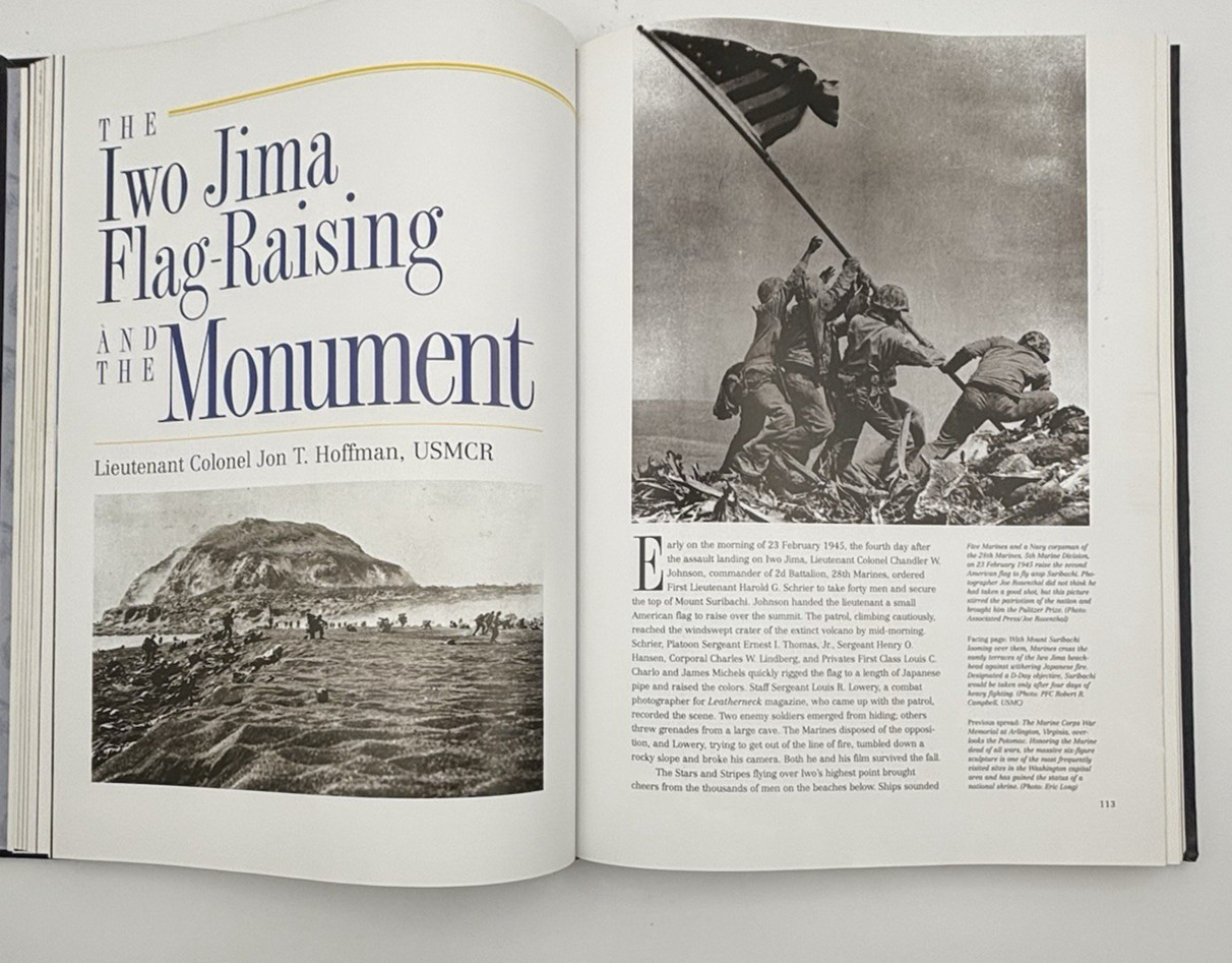 The Marines USMC History Book 1998 Marine Corps Heritage Foundation HC