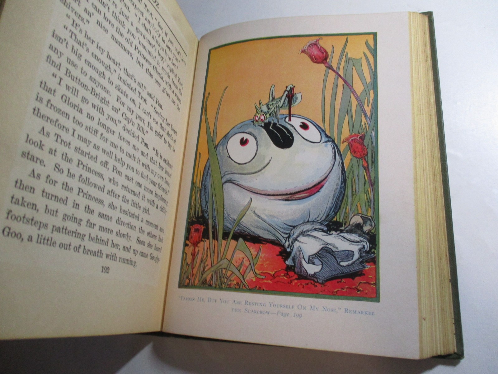 Scarecrow of Oz, L Frank Baum, Reilly & Lee, 12 Color Plates, 1923 Edition