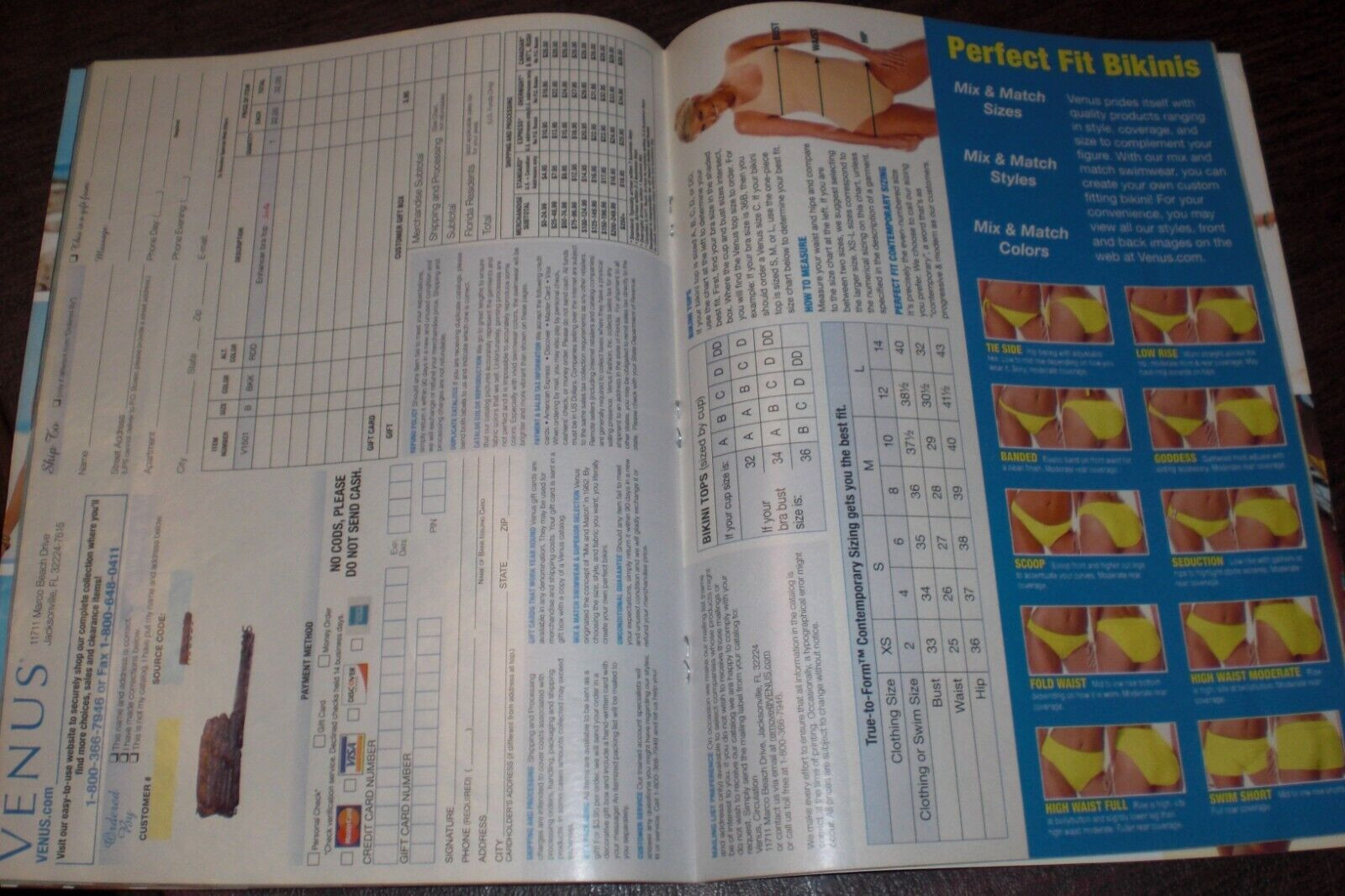 2011 VENUS MAILER SWIM SALE ISSUE-THE 2011 SWIM COLLECTION – 83 PAGES ONLY $1.99