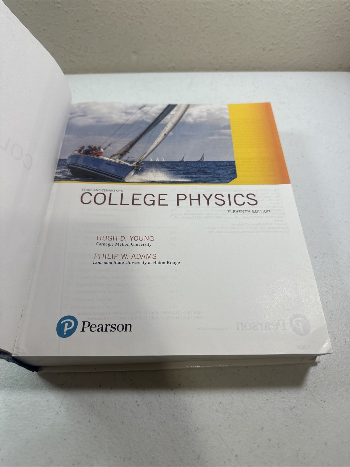 College Physics (11th Edition) – Hardcover By Young, Hugh D. – GOOD