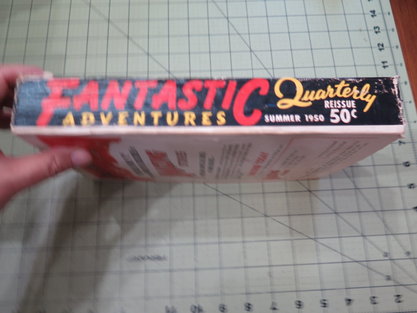 Fantastic Adventures Quarterly Summer 1950 (480 Pages) HTF GGA Great Condition!