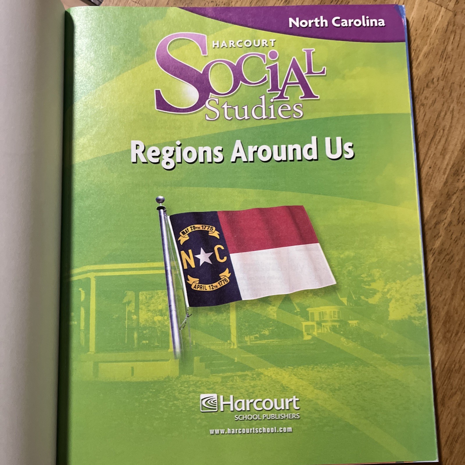 Harcourt Social Studies North Carolina Student Edition Textbook Homeschool CLEAN