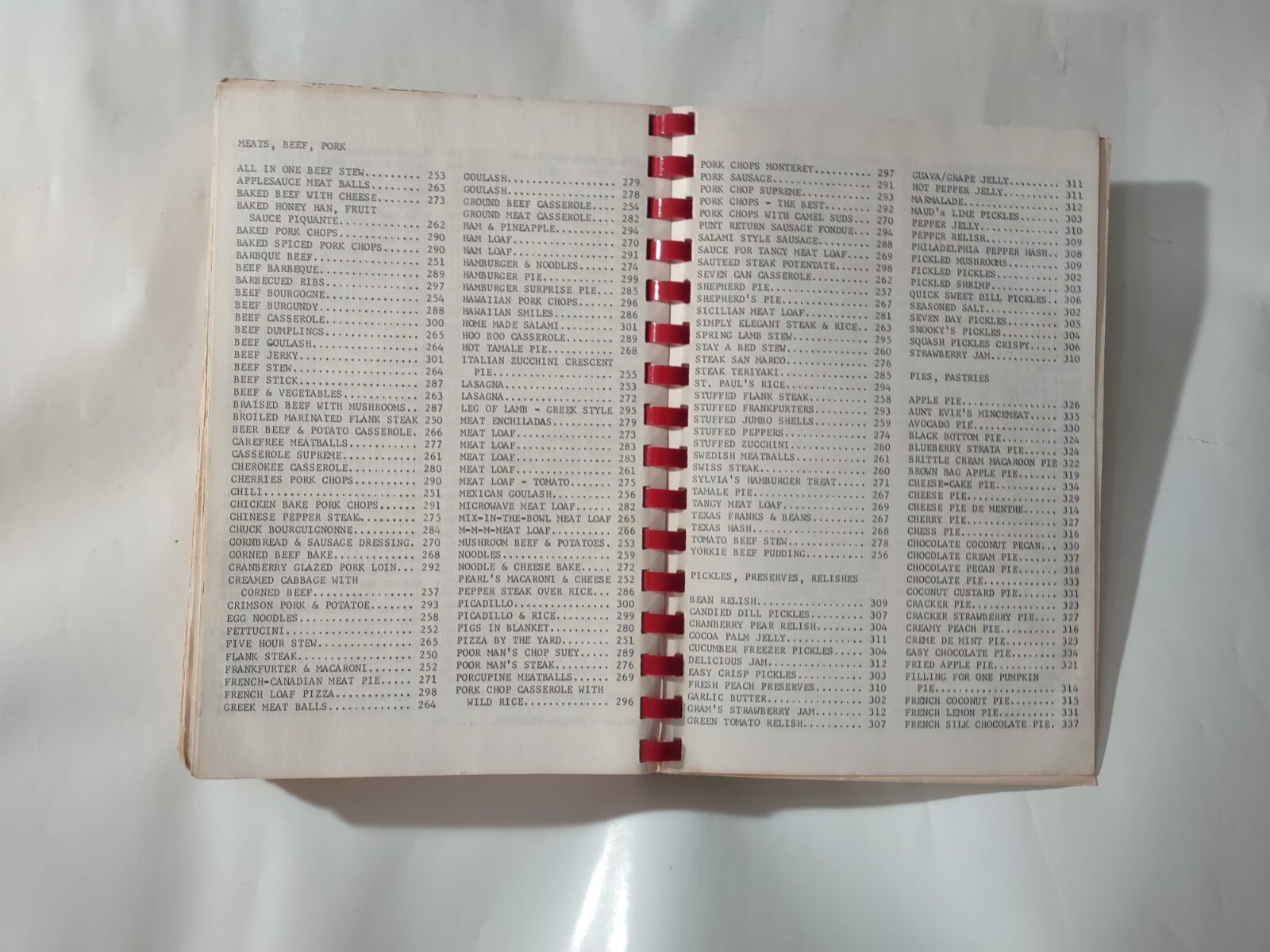 Vintage Egypt Temple Cookbook Tampa Florida 1980 Over 400 Pages