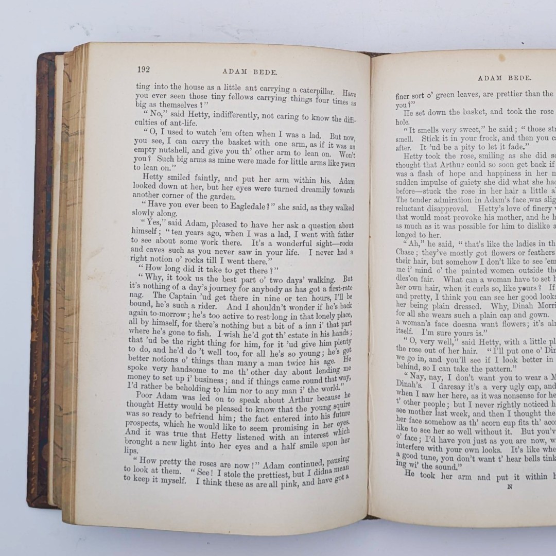 Leather Books, Middlemarch, George Elliot Collection, 1900