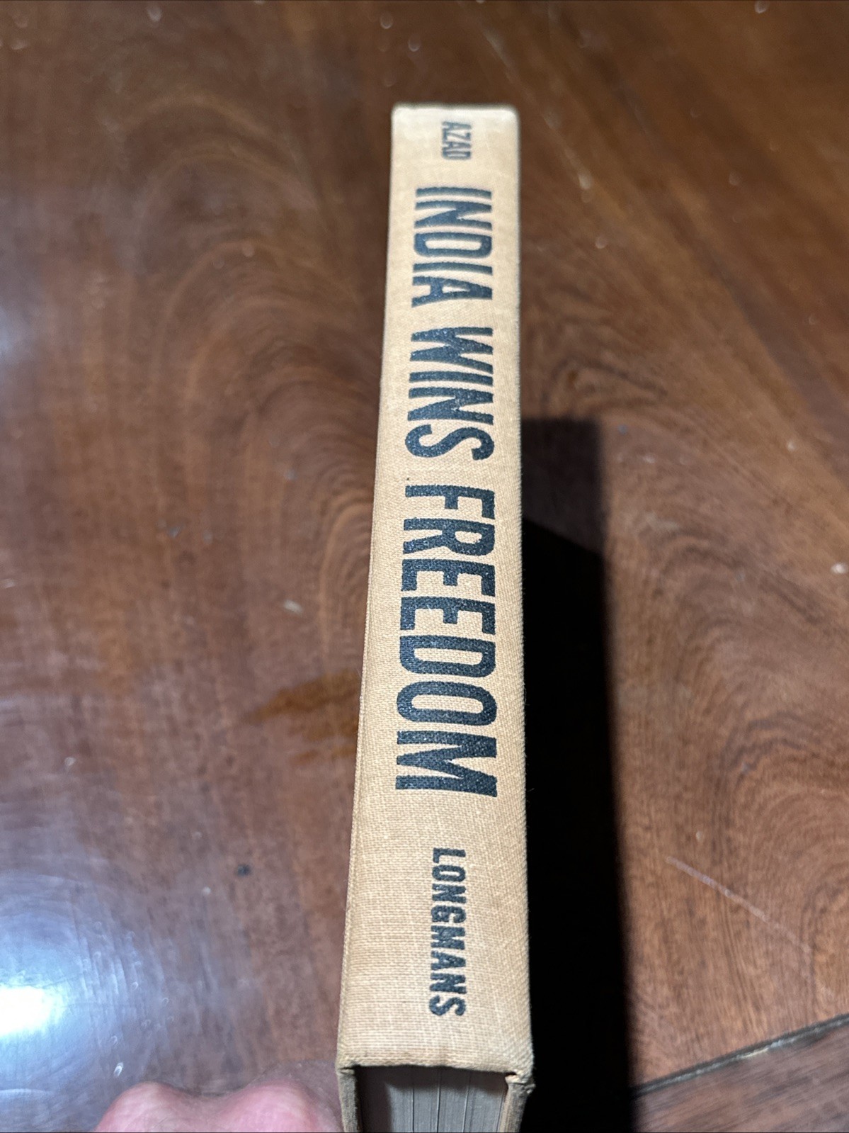 India Wins Freedom 1960 Maulana Abul Kalam Azad India History HC B-111325