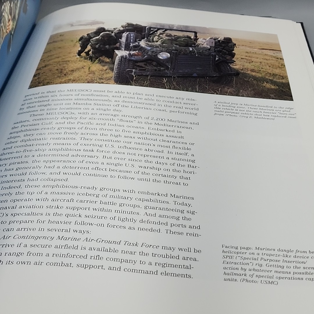 The Marines Hardcover Book Us Marine Corps Heritage Foundation Commemorative
