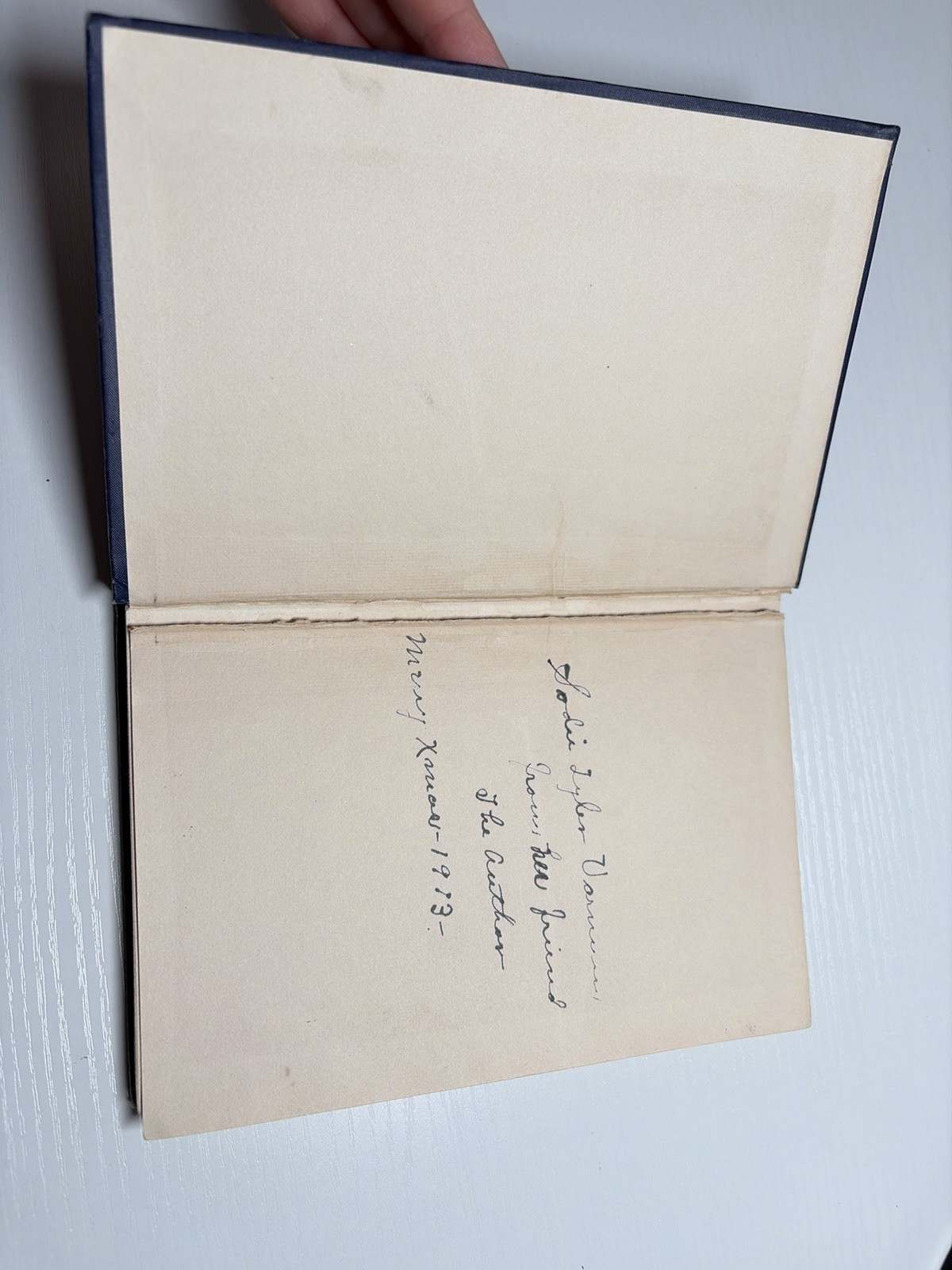 SIGNED 1911 Chundra Lela Z.F. Griffin Missionary India – Presentation Copy