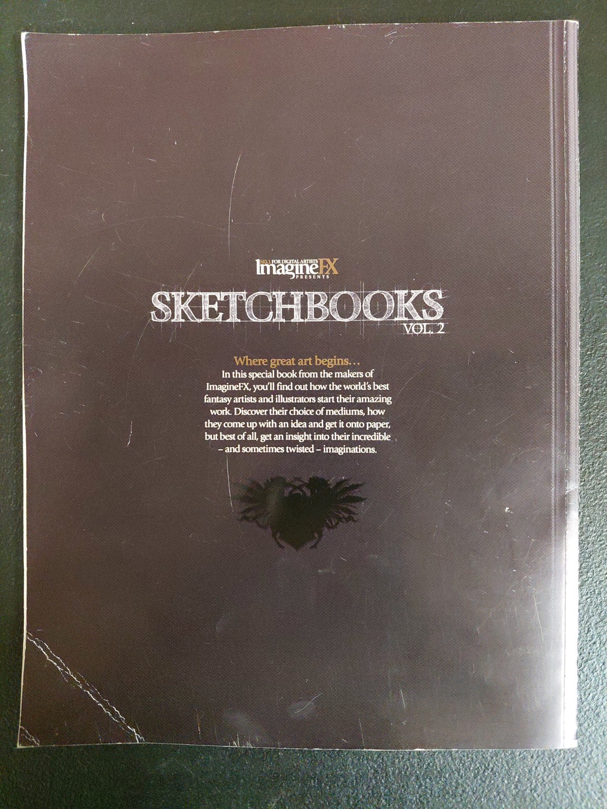 Imagine FX presents Sketchbooks Volume 2 magazine – Fantasy Artists, 180 Pages