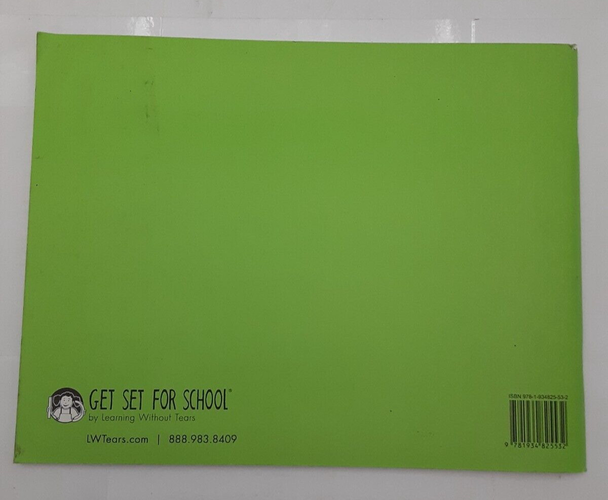 Learning Without Tears My First School Book 9781934825532 Unused