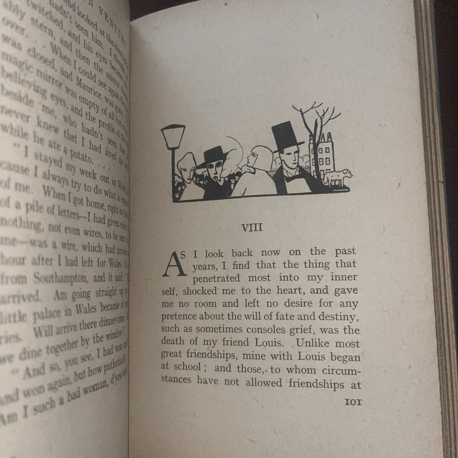 1919 The London Venture by Michael ARLEN with Drawings by Michel Sevier HC