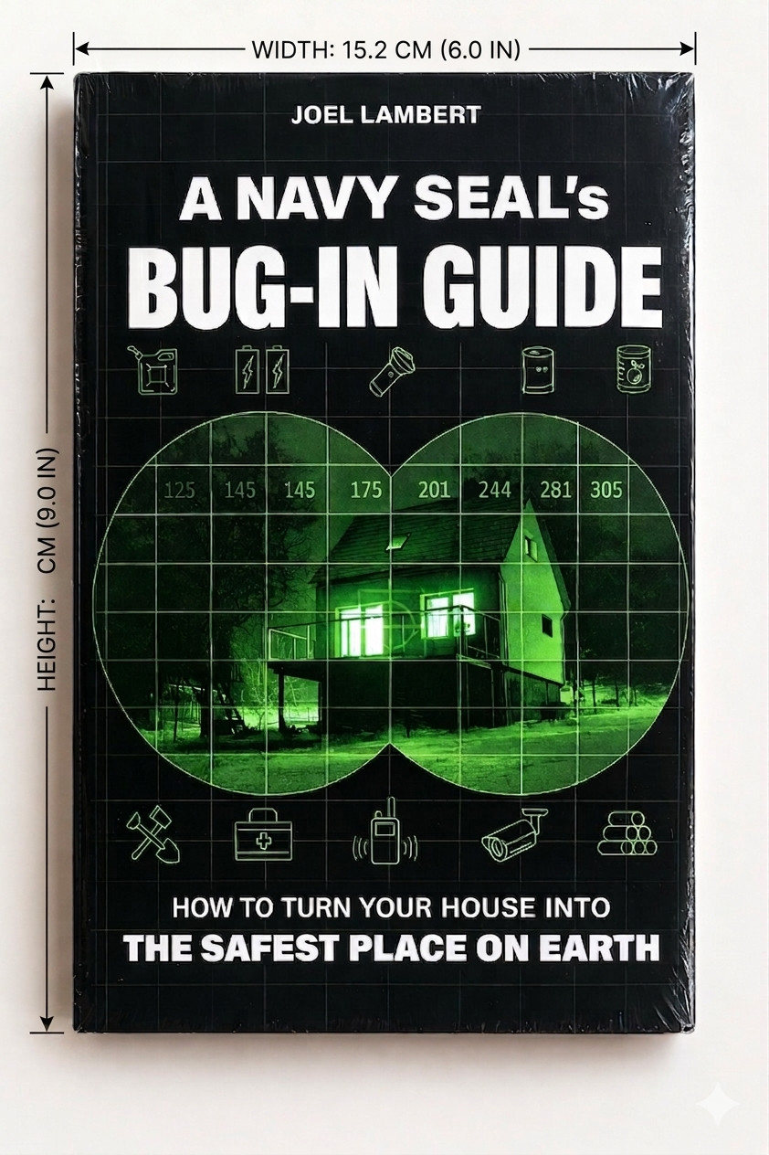 Bug-In Guide Survival Prepper Home Safety Handbook Reprint Book