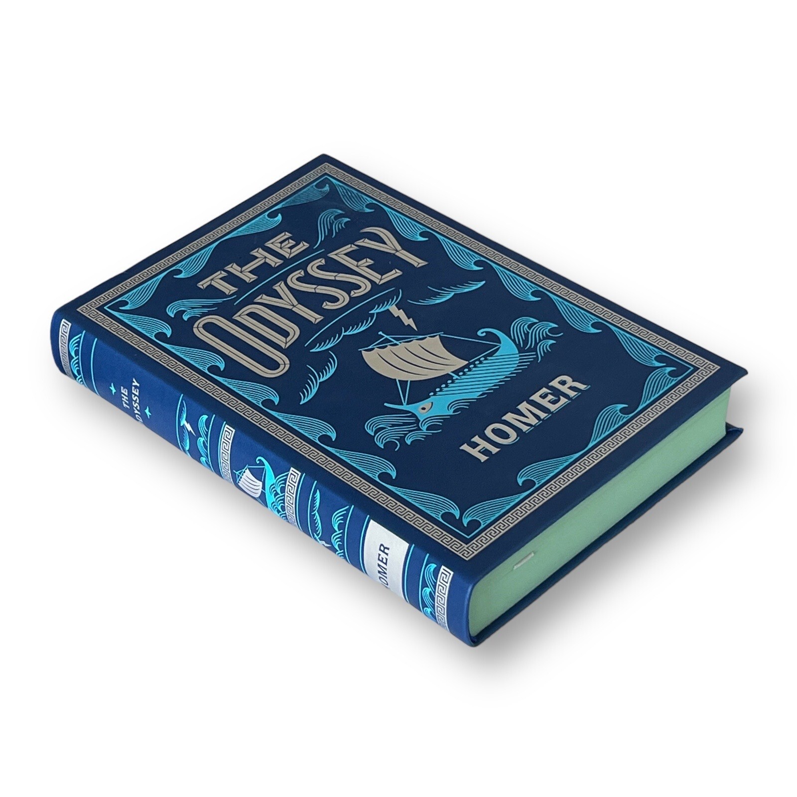 THE ODYSSEY by Homer Soft Faux Leather Bound Brand Gift Collectible Deluxe Book