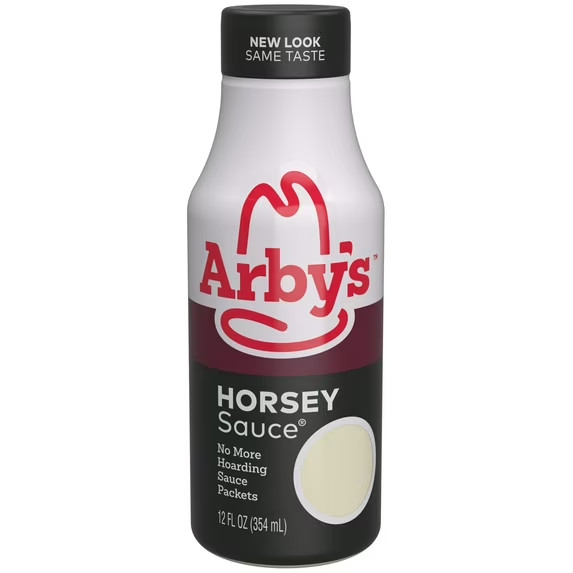 Arby’s Horsey Sauce, 12 fl. oz., All Purpose Horseradish Regular (Pack of 2)-