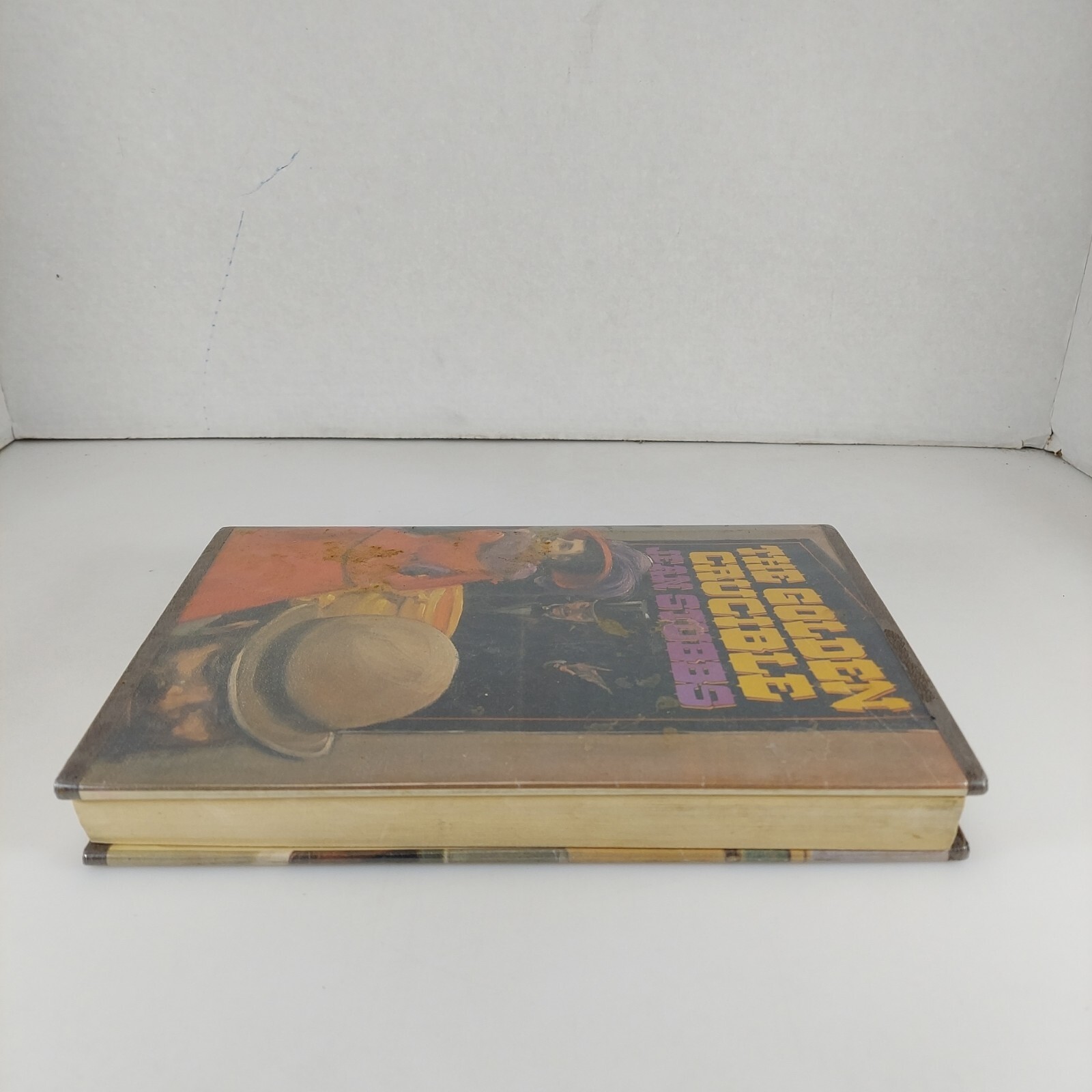 The Golden Crucible Jean Stubbs 1976 Stein And Day HCDJ Ex-Library
